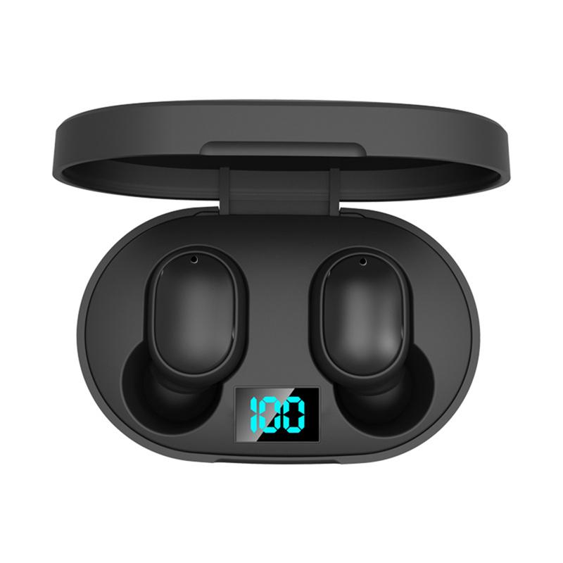 TWS Wireless Bluetooth Earphone Stereo Noise Cancelling Headset Sport Headset with LED Digital Display