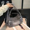 New Cool Denim Zipper Sewing Tote Bags 2026 High Quality Large Capacity Ladies Bags Summer Commute Versatile Crossbody Bags