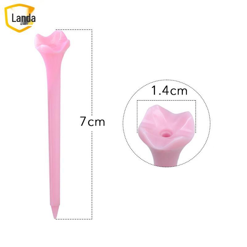 

Lan Da 4-Claw Plastic Golf Tees, 100 Pcs, 70mm