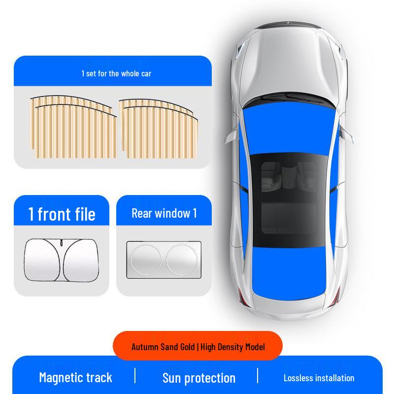 Magnetic Sunshade for Rear Seat SUV Windows