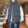 2025 new vest men's cotton vest vest vest thermal vest youth sleeveless sports jacket men's top men's