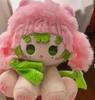 Anime Figure Demon Slayer Mitsuri Cotton Doll 15cm Cute Plush Stuffed Figure Collectible Toy Desktop Ornament Surprise Fans Gift