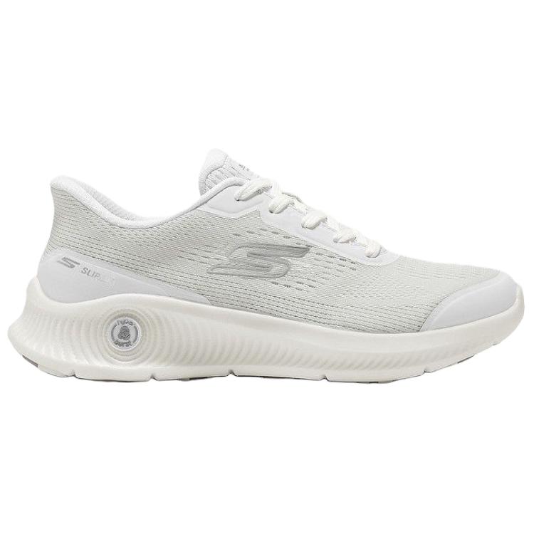 Skechers Go Walk Comfortable Versatile Durable Walking Shoes Women Sneaker Silver 125089-WSL