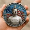 1/2/3/4/5/6Pcs Freedom Liberty Challenge Coin American Flag Keepsake Coin Collectible Souvenir Memorial Badge Veterans