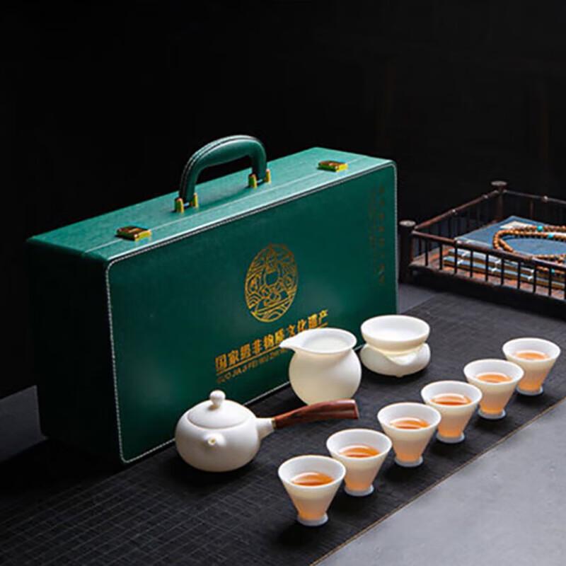 Tuopai 10-Piece Pixiu Pot Ceramic Kung Fu Tea Set