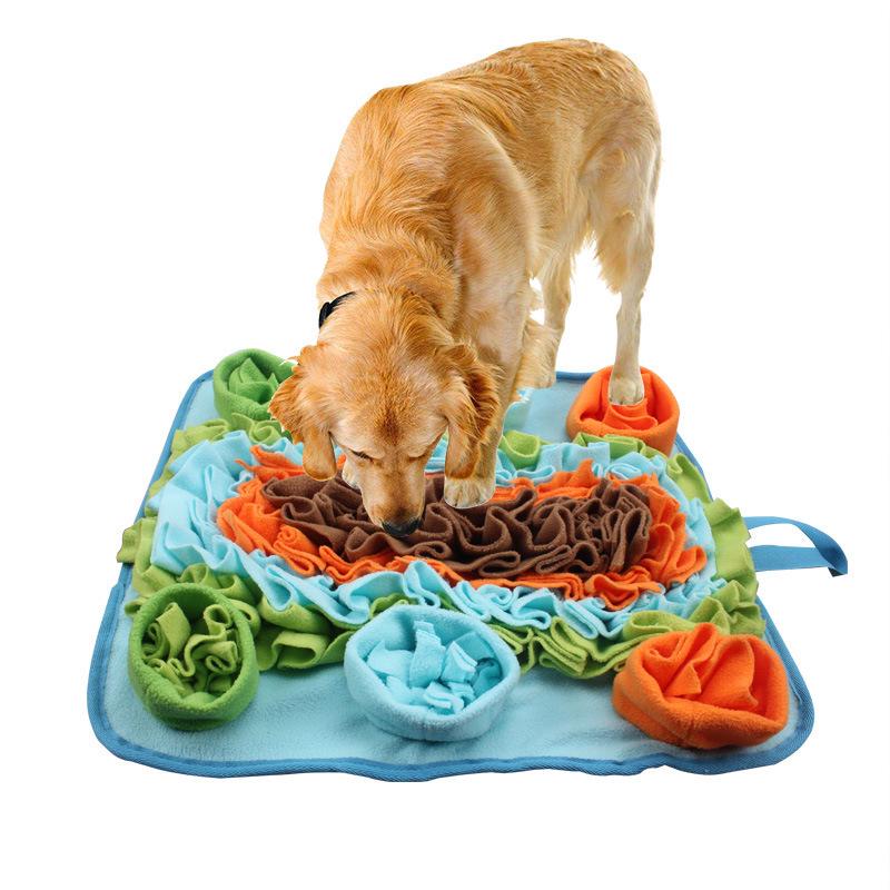 Pet Sniffing Training Mat: Creative Food Puzzle for Slow Feeding and Energy Release