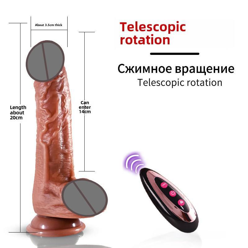 Fairy Black Electric Dildo: Muscle Simulation Masturbator for Women