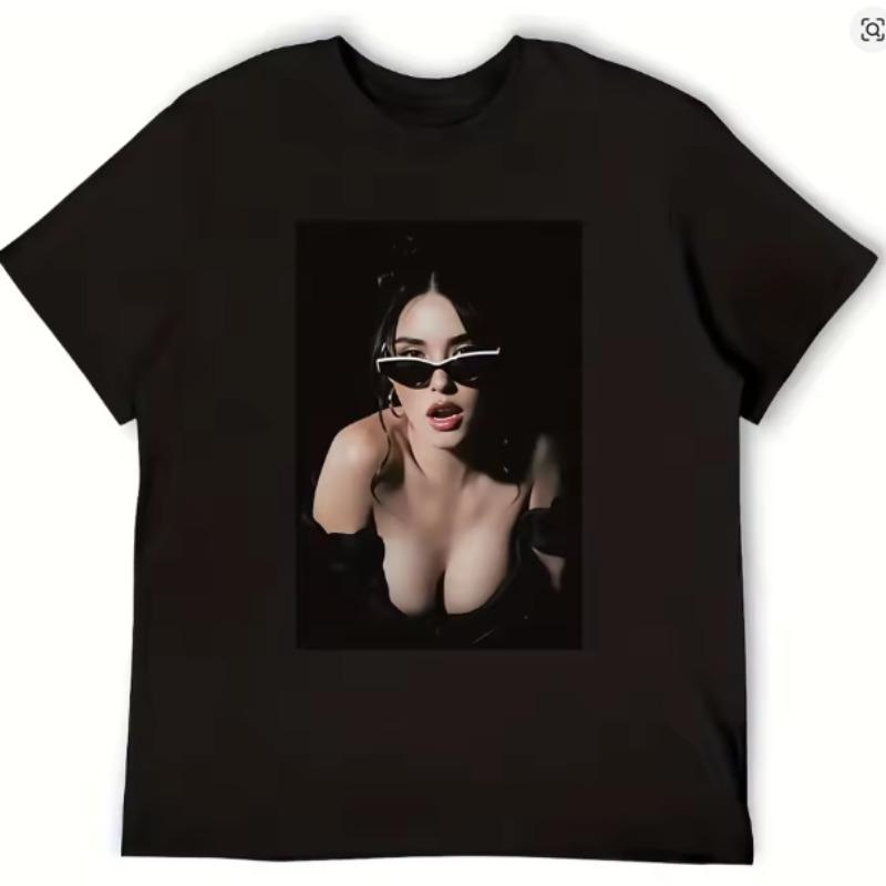 

Madison Beer Graphic TShirt Soft Breathable Fabric Bold MADISON Print Loose Fit Casual Tee for Everyday Formal Shirt S