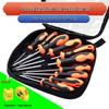 Magnetic Screwdriver Set: Household Repair & Disassembly Tools - Small Flathead & Phillips.