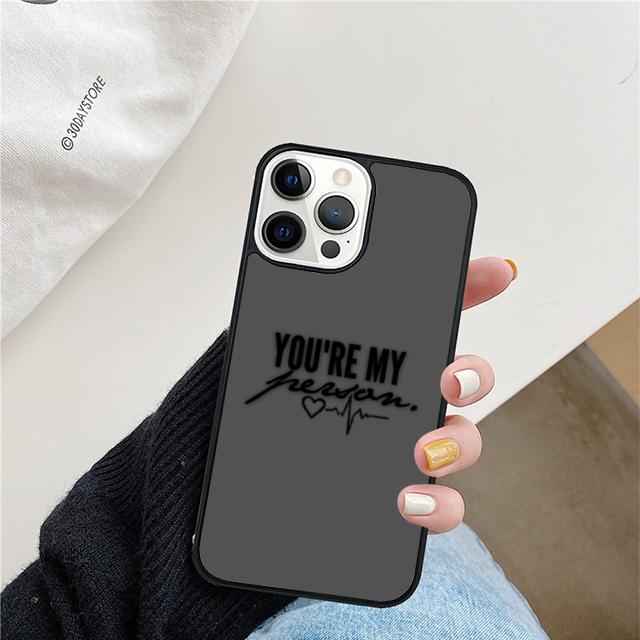 Greys Anatomy You're My Person Phone Case For iPhone 17 Air 15 16e Cover 11 13 14 Pro Max 12 Plus Max Fundas