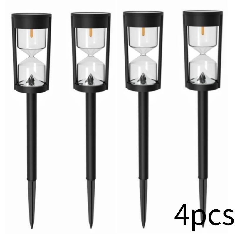 

4 шт. Солнечные фонари уличные водонепроницаемые, солнечные садовые фонари, фонари для дорожек для ландшафтного дизайна вашего сада, дорожки, подъездной дороги, тротуара, рождественский хэллоуинский декор 4pcs