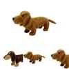 Cute And Cuddly Shorthair Dachshund Plush Toy Available In 3 Colors!" Characters)