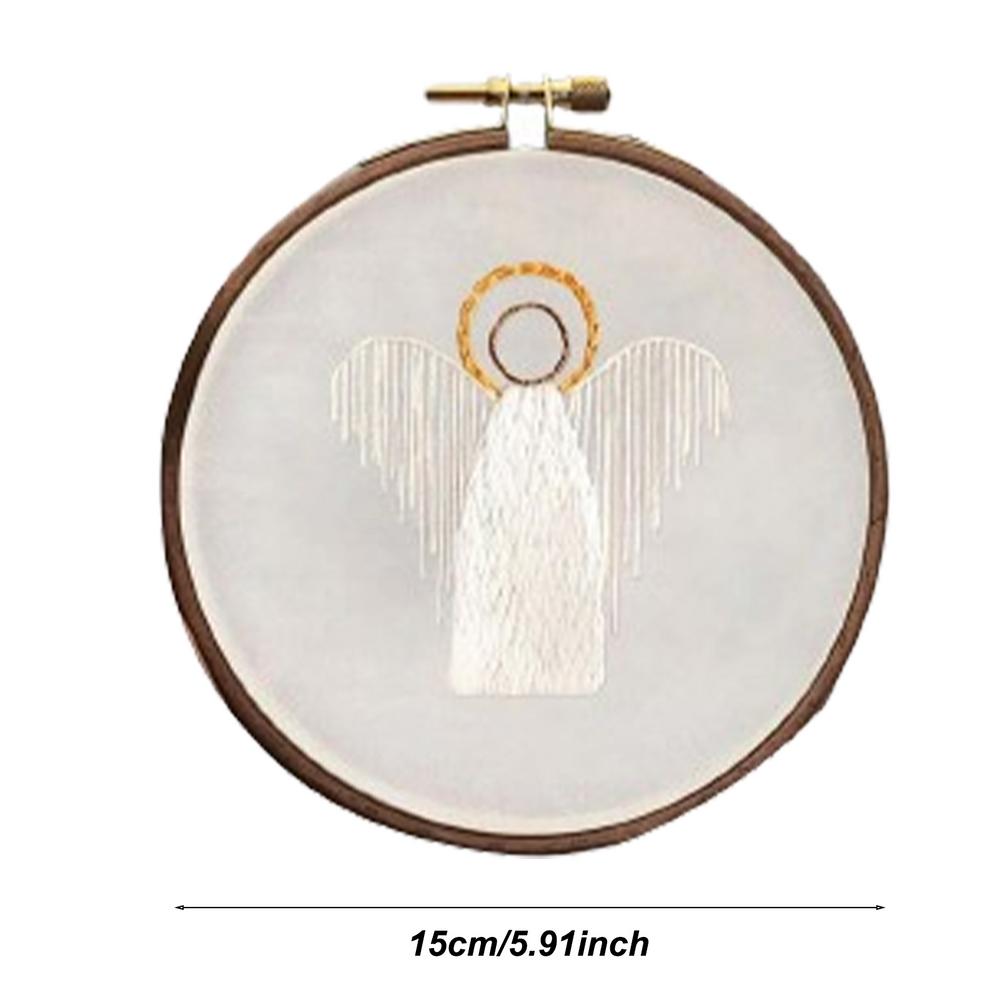 Anfänger Krippen Stickset Krippen Bastelset Stick-Ornament-Set Mit Farbigem Garn Für Anfänger Männer
