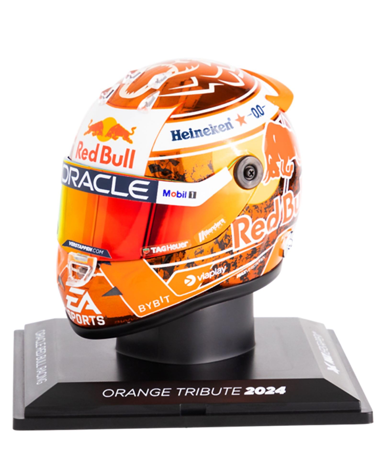 

Schubert Scale Max Verstappen 2024 Orange Tribute Oracle Red Bull Racing Team 1/4 Шлем/MV-2430-0 оранжевый