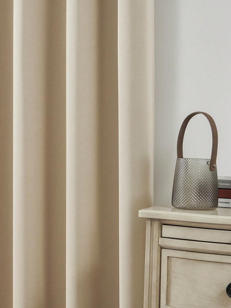 Full Blackout Simple High-Precision Finished Curtains