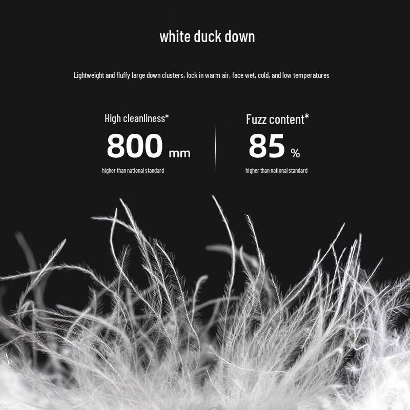 Unisex Hooded Duck Down Jacket