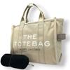 Used 2WAY THE TOTE BAGTote Bag Beige Canvas Unisex