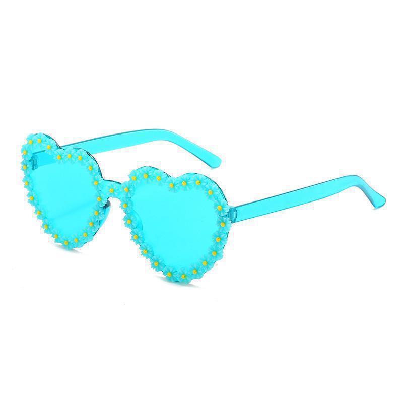 Fashion Heartshaped Sunglasses With Uv Protection For Women And Men Diy Frame