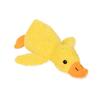 Yousheng Dog Toys Duck Shape with Sound Chew Toy Soft Safe Odor-Free Interactive Stress Relief Plush Toy for