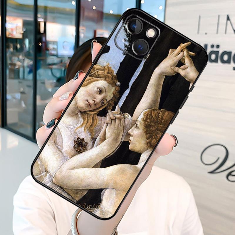 

Sandro botticelli Renaissance art Bumper Phone Case For iPhone 11 12 13 14 15 16 Pro X XR XS Max Plus Back Cover iPhone 16 Plus