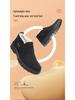 Men's Plus Size Warm High-Top Cotton Shoes - Winter Velvet-Lined Thickened Elderly Dad Shoes