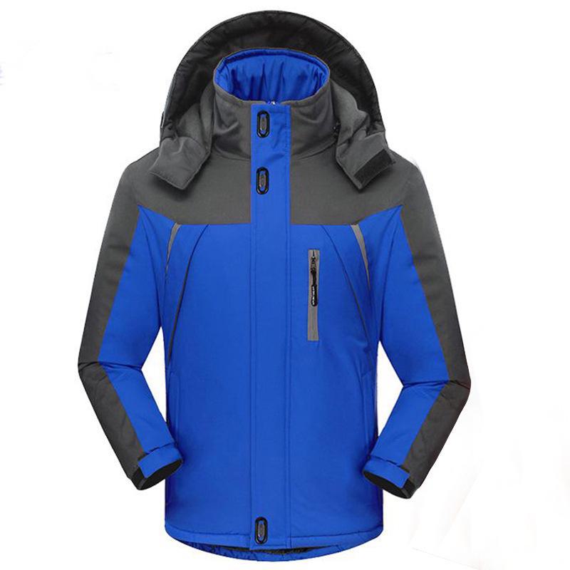 Men's  Outdoor Fleece Thickened Jacket Fleece Thickened Warm Winter Single-layer Cold-proof Waterproof and Windproof