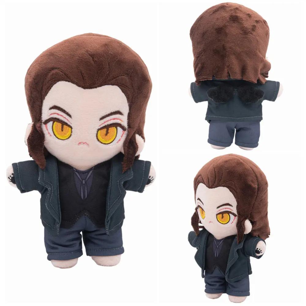 20CM Angle Aziraphale Devil Crowley Plush Mascot TV Good Cosplay Omens Fantasy Puppet Costume Accessory Birthday Gifts Decor