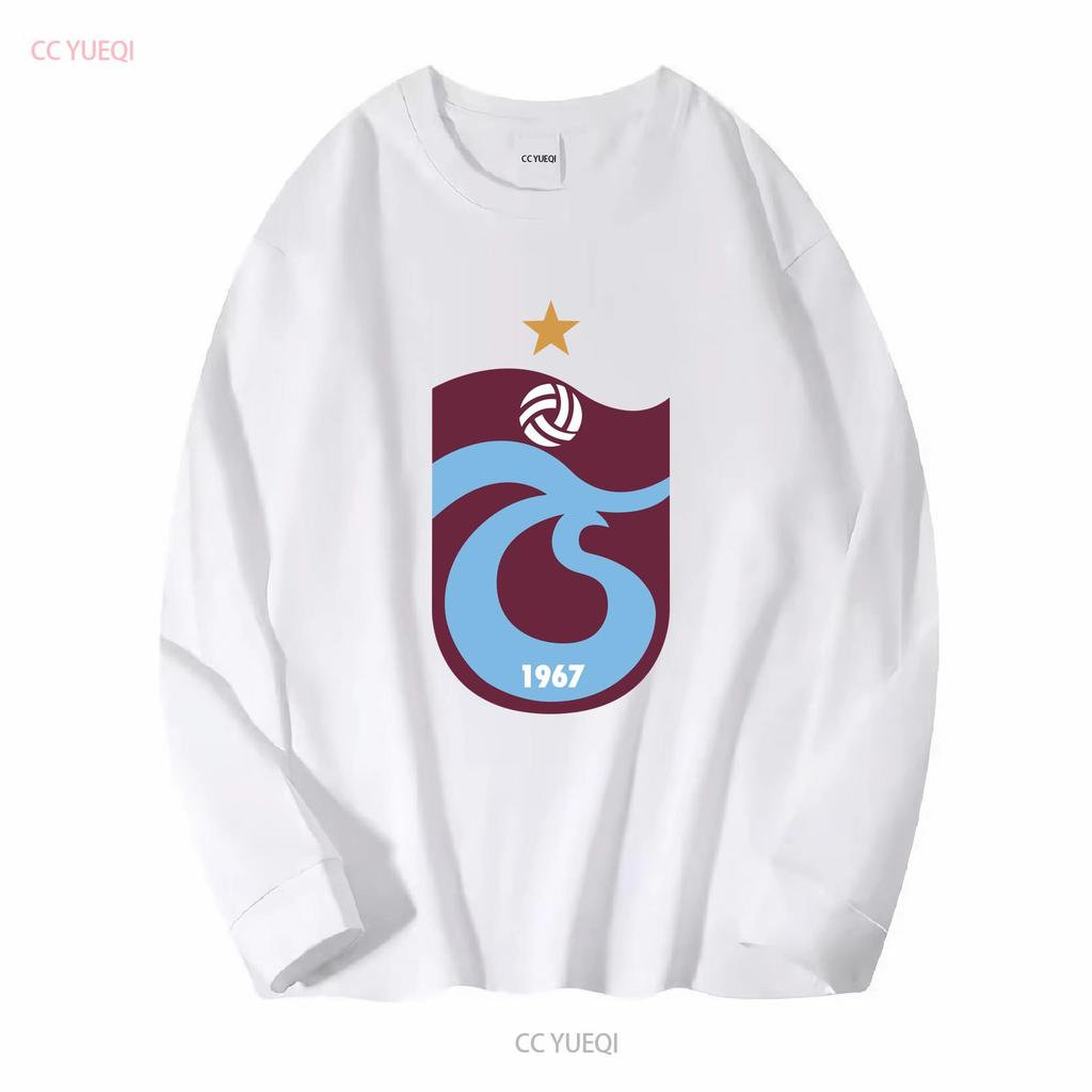 Logo Trabzonspor T-shirt Attiva Divertente Taglia Moda Maniche Lunghe o Corte Americane Vintage Lavata Morbida Maglietta Per l'Uso Quotidiano