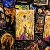 Newest Cosmic Garden Tarot Deck Tarot Cards Fortune Telling Game Card Divination Fate Party Oracle Board Game Family Party Game