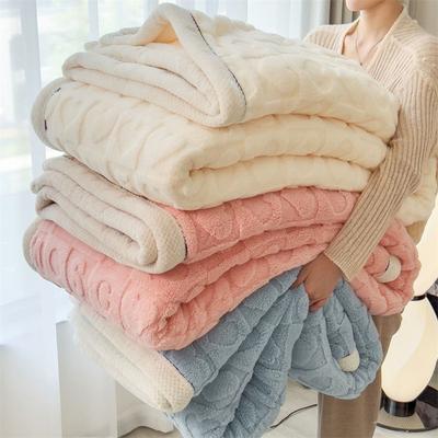 New Fleece Thick Lamb Blanket Double Sided Warm Warm Blanket Ultra Soft Breathable Throw Blanket Home Office