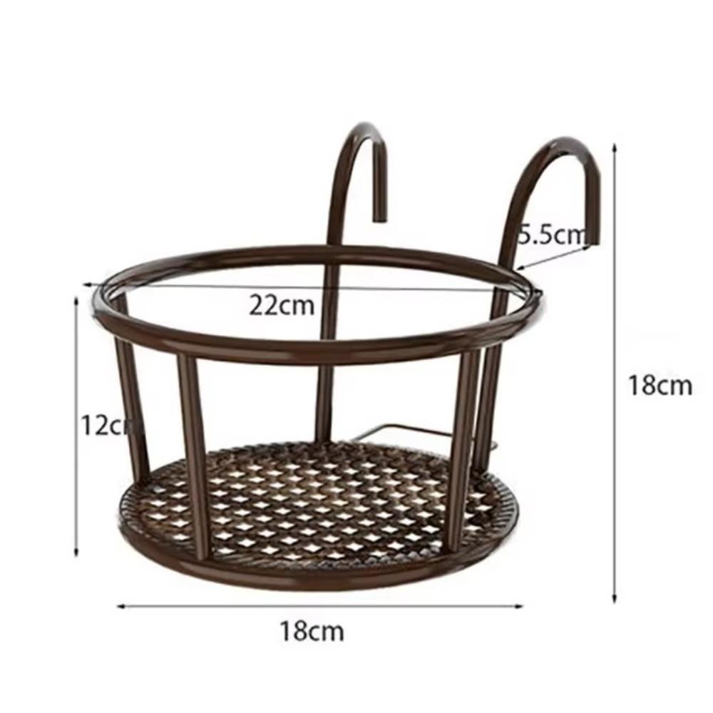 Garden Decoration Hanging Flower Stand Durable Hanging Suspension Rack Basket New Flower Pot Rack