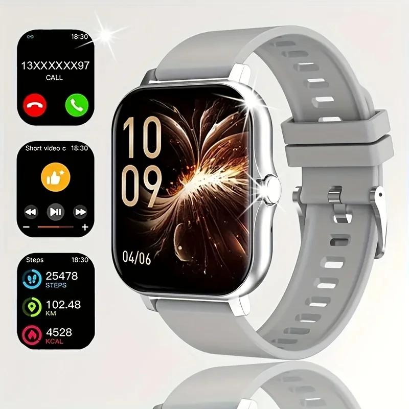 Upgrad Smart Watch For Men Women 1.83Inch Full Touch Display BT Call Sports Monitoring SmartWatch For Android&IOS Phone