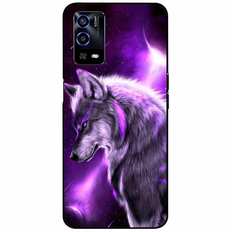 For Oppo A55 4G Case 6.51'' Soft Silicone Protective Marble Phone Cover for Oppo A55 Case TPU Funda For OPPOA55 A 55 CPH2325 Bag