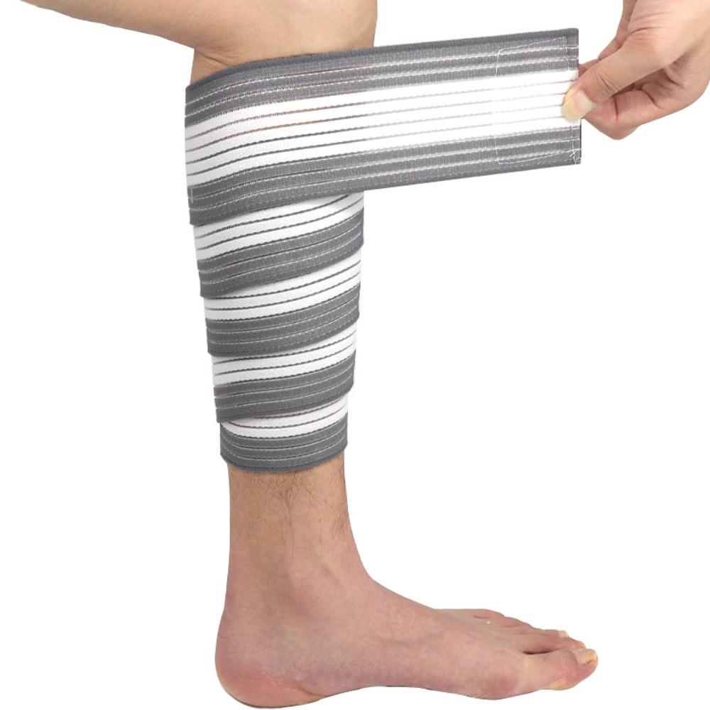 Adjustable Relief Pain Calf Elastic Bandage Thigh Sleeve Sport Protection Bandage Bike Leg Warmers