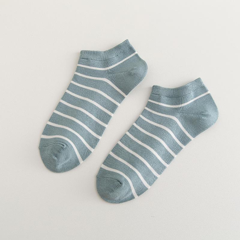 Women's Socks, Short Socks, Low-waisted, Thin Cotton Socks, Boat Socks, Summer Women's Socks That Don't Fall Off, Low-heeled Socks