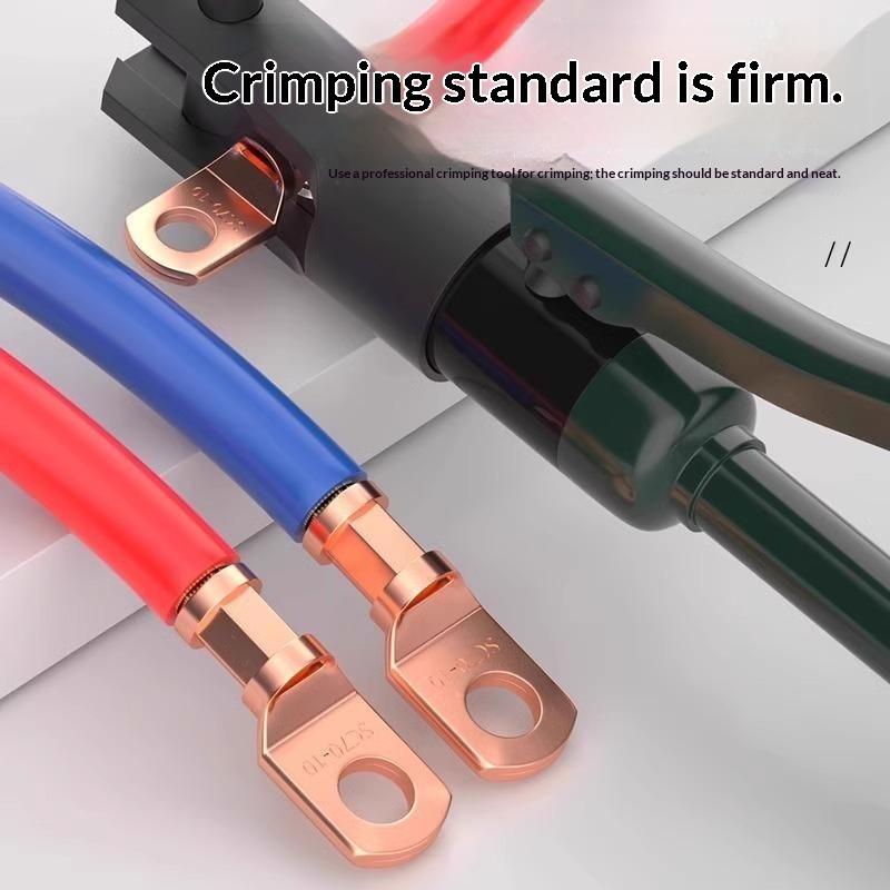 Cd Copper Lug Ring Wire Connectors Bare Cable Electric Crimp Terminal Sc4-6 Sc6-6 Sc6-8 Sc10-6 Sc16-6 Sc16-8 Sc25-8