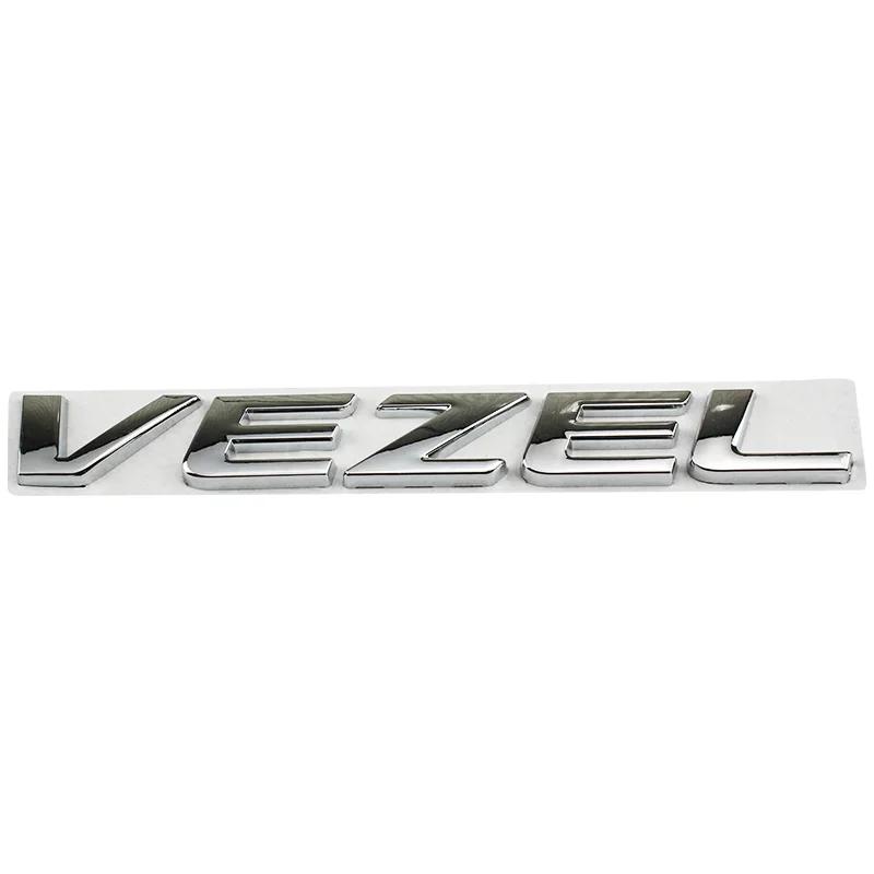 Metal 3D Car Sticker Body Side Badge Styling for Honda Vezel Logo 2023 2019 2021 2020 Auto Rear Trunk Emblem Decals Accessories