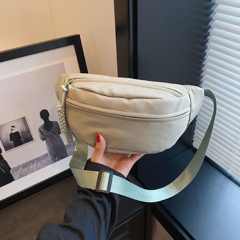 Cloth Bag Casual Bag Women's Trendy Crossbody Bag Internet Famous Sports Chest Bag Niche Versatile Ins Waist Bag