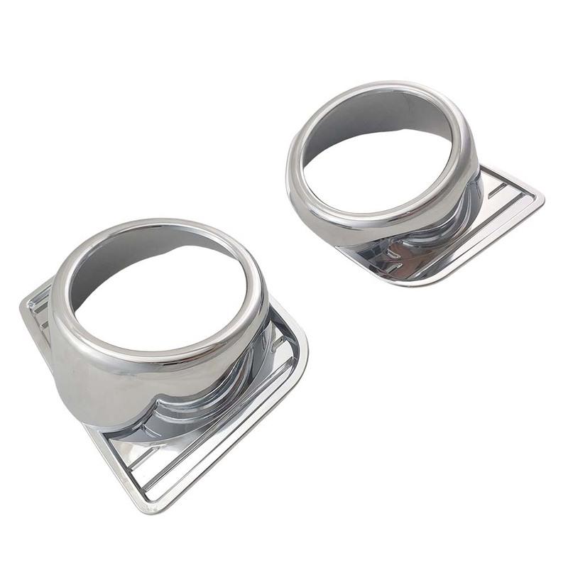 Cars Accessories Fog Lamp Cover For Toyota Hiace Commuter 2014-2018 Car Decoration Exterior Styling Upgrade Modify A Car