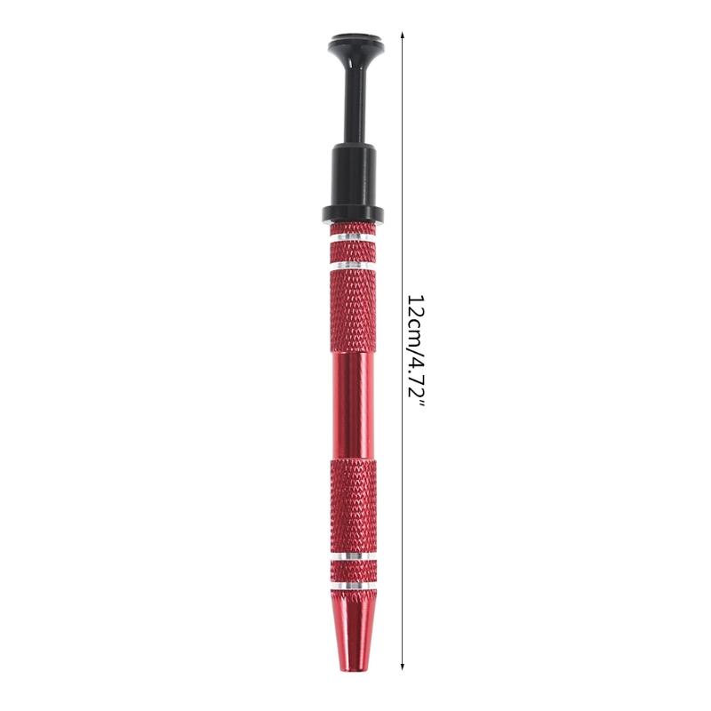 IC Pickup/Thread Picker/ BGA Chip Picker/ Electronic Component Catch/ 4 Clamp IC Chip Metal Catcher/ Manicure Cotton Bal