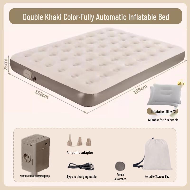 Oufeisi Self-Inflating Double Camping Mattress