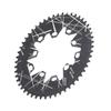 Corona Esterna Narrow Wide 52T/54T/56T/58T/60T per Bici Pieghevole da Strada Lega di Alluminio Alta Resistenza 110/130BCD Corona Ovale