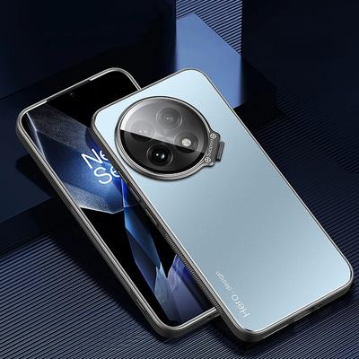 For Oneplus ACE 5 Pro ACE5 Case Metal Lens Camera Holder Cover for One Plus ACE 5pro 3V 3Pro 13R Shockproof Matte Kickstand Case