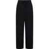 Gewebte Pendler Casual Lockere Ausgestellte Mid-Rise Sporthosen Damen Hosen KZ1574