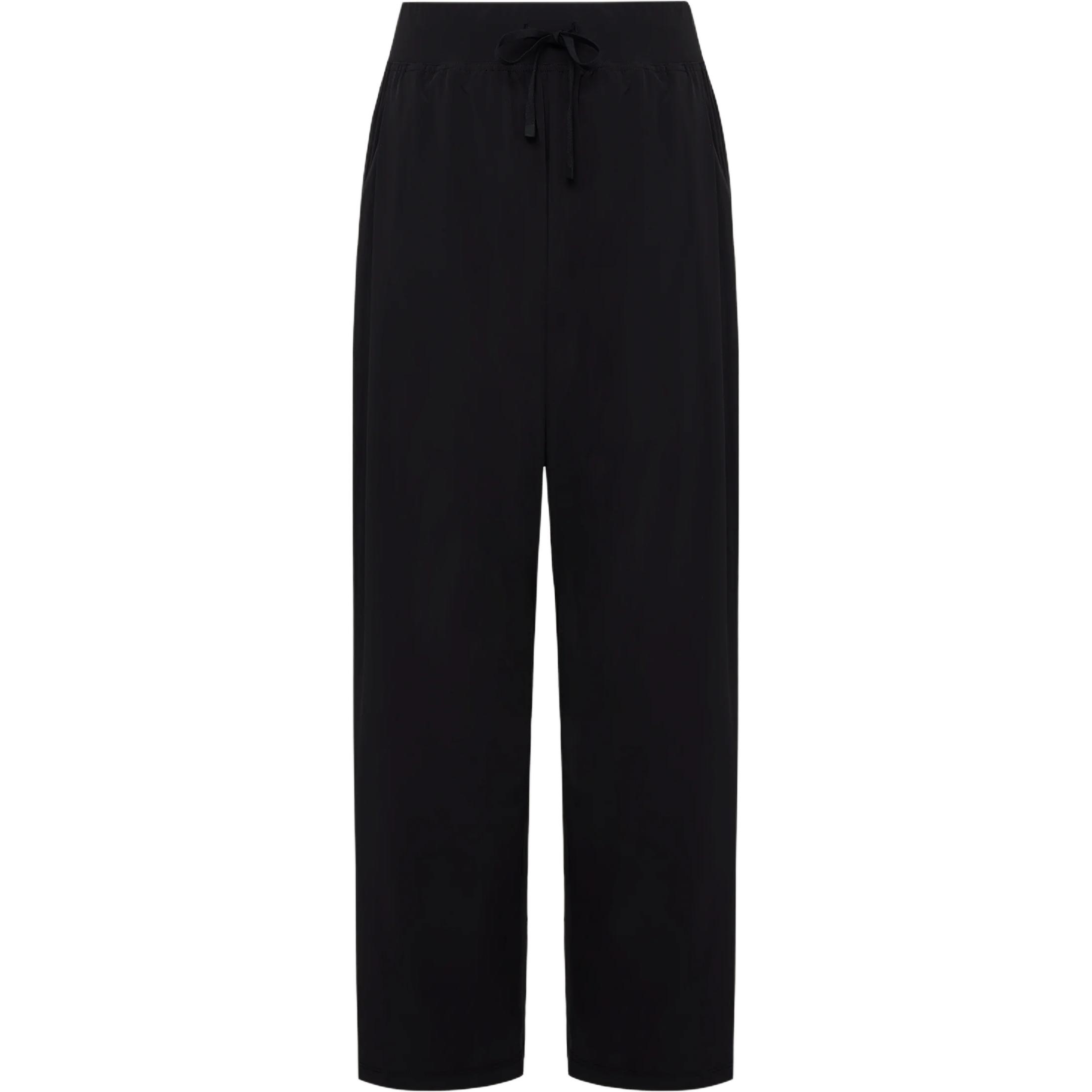Adidas Woven Commuter Casual Loose Flared Mid-Rise Sports Trousers Women bottoms KZ1574 M
