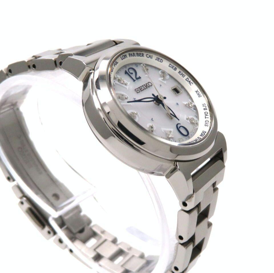 [USED] Lucky Passport SEIKO Seiko Watch Lucia White Lame Extreme