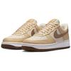 Nike Air Force 1 07 LV8 EMB Inspected By Swoosh Men Sneakers Brown Pearl-White Sesame DQ7660-200