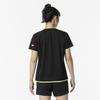 Mizuno Table Tennis Game Short JTTA Size L Shirt, Sleeve, Certified, Moisture-Wicking, Quick-Drying, Unisex, Black, (82JAB214)