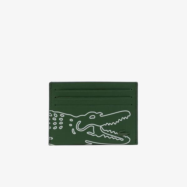 Lacoste Men S Card Wallet  B01green Nh5270f56g