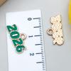 10/20/30Pcs 2026 Charms Alloy Number Pendant For Diy Graduation Bracelet Necklace Earrings Keychain Jewelry Making Accessories